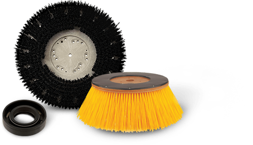 Brushes For Floor Scrubbers And Floor Sweepers